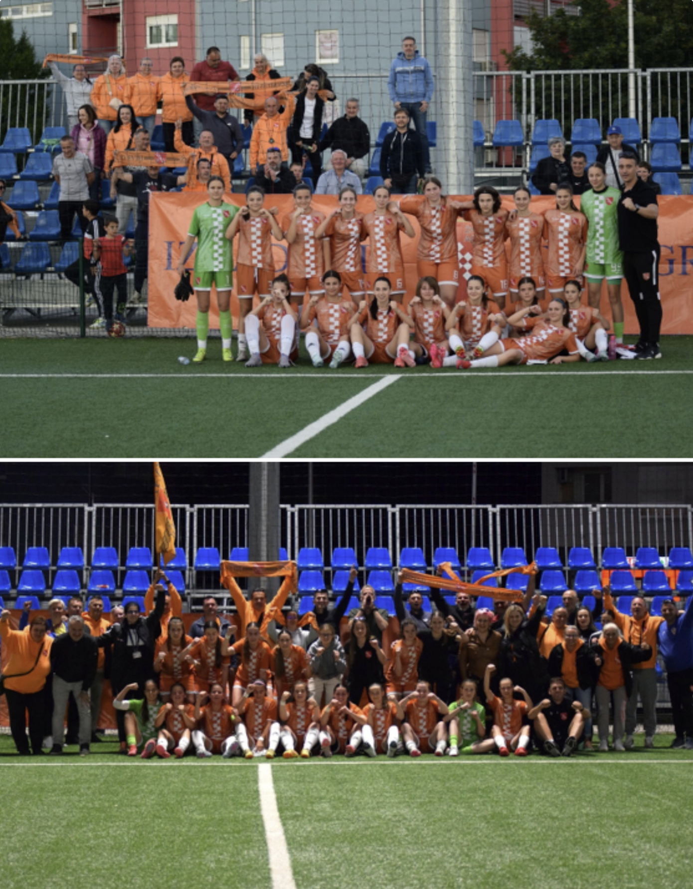 Pionirke i kadetkinje Agrama osvojile DVOSTRUKU TITULU prvakinja Hrvatske